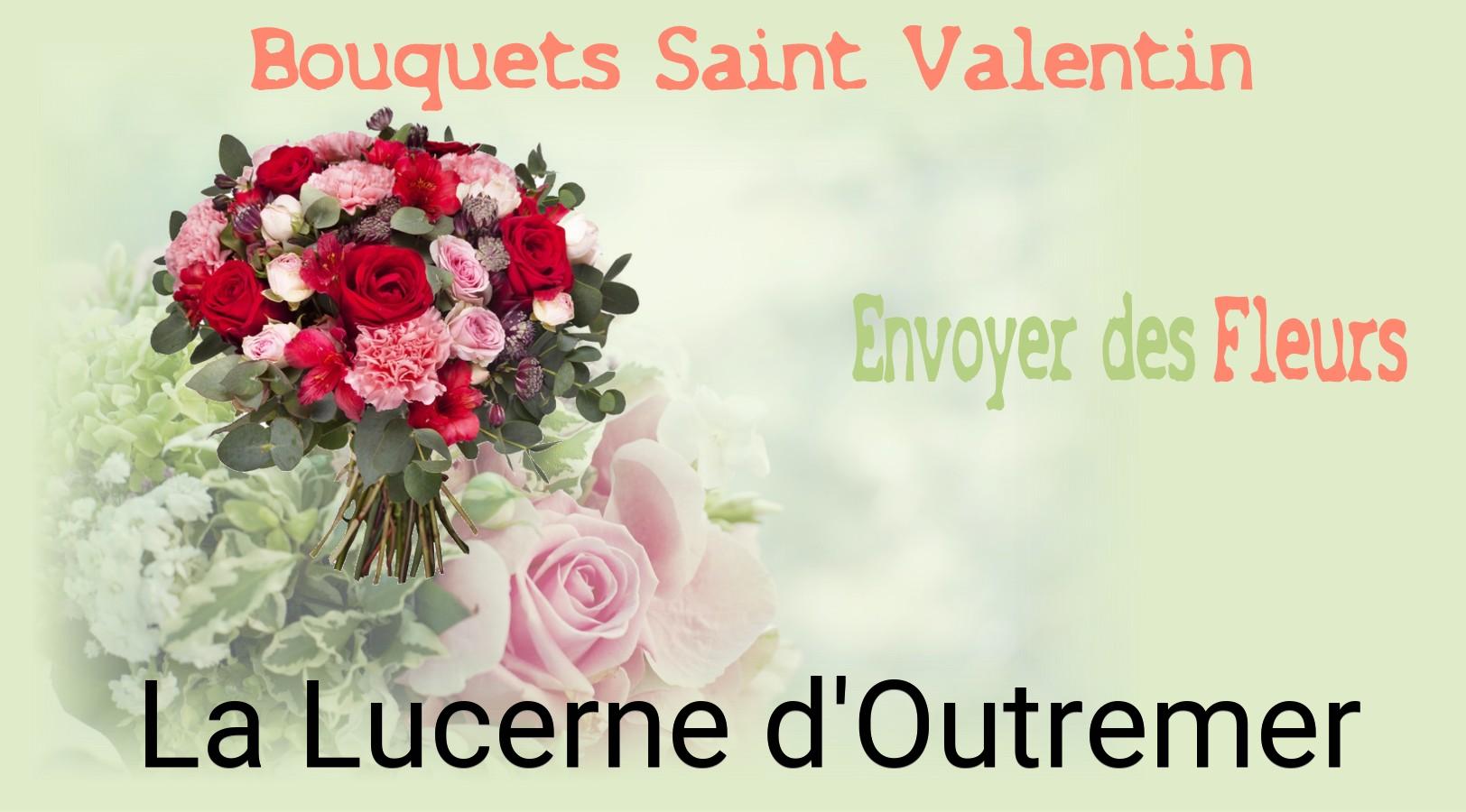 Roses de Saint-Valentin livrées à La Lucerne-d'Outremer